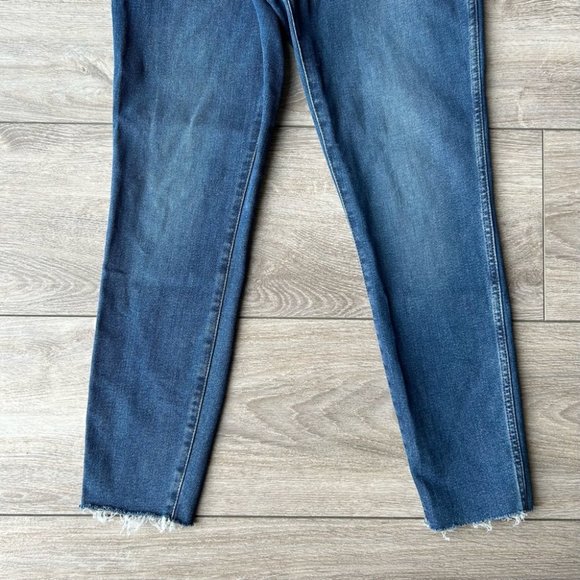 Everlane The Vintage Skinny Ankle Jeans Button Fly Raw Hem - Picture 11 of 16